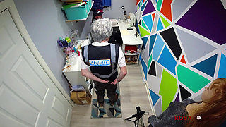 Rosa Caught Shoplifting Again & Fucks Security Guard