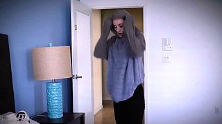 StepSiblings - Danni Rivers Rides Her Step Brothers Cock
