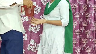 Desi Indian Student Puja Fucked Hard by Big Cock Brother in Washroom Doggy Style