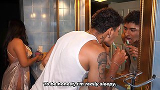 Stepson accidentally ends up fucking his busty stepmother - Thiago Lopez  Lina Henao