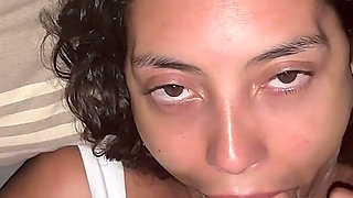 I Fuck in First Person Latina with Giant Tits with My Monster Cock. POV Slaping!!