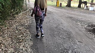 a day in the woods with the sexy baby