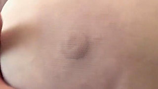 Big Natural Boobs Right Before Your Eyes. MILF Saggy Tits Close-up.