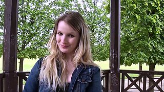 Blondie teen French slut