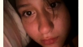 Beautiful Girl seduces with her expression