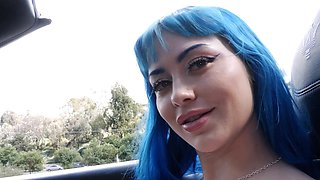 Jewelz Blu & Stoney Curtis: big tit queen in skimpy lace
