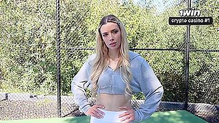 Desperate Teen 18+ Offers Her Petite Young Pussy To Perverted Tennis Coach For College Scholarship - Hope Heaven And Petite Blonde