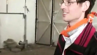 Dutch Blonde MILF Gets Big Ass Doggystyle and Blowjob