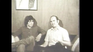 Rick Lutze's Vintage Black & White Interracial Scene With A Blonde Tiny-Tits Babe