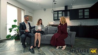Mature4k. have fun with our leaking cunts... harder!
