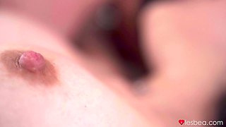Gorgeous teen lesbians thrilling sex story