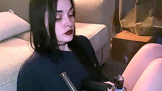 Beautiful brunette in sexy solo fingering masturbation 2 wmv