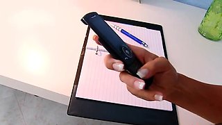 Latex pegging nurses fucks sissy in FFM