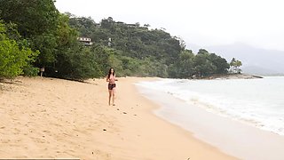 Brazilian amateur picked up on a beach