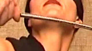 Insatiable Mature Blonde Endures Strict Dungeon Bondage Play