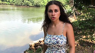 BEAUTIFUL SEXY LATINA TEEN GOT DICK IN HER MOUTH AND TIGHT