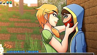 Minecraft Horny Craft - Part 41 Alex Lesbian Love By LoveSkySan69