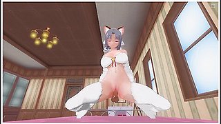 3d Hentai Pov Yumi Rides Cock To Get Her Pussy Creampied