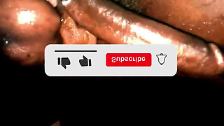 I can't believe he did this! Big black gay big dick amateur BBC cum load PT1