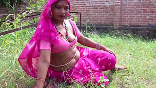 I went to bhabhi's house when brother not at home and enjoyed a lot with my lovely bhabhi, Full Hindi Viral Video