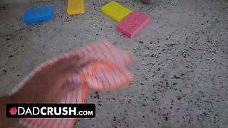 Dadcrush - creampie my yummy stepdaughter\u2019s Tight Pussy - meaty accomplish in those perfect pinkish lips