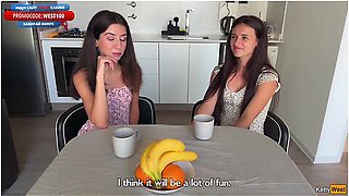 Katty West And Kate Rich In I Suggested To My Friend To Try A Threesome With My Boyfriend And Play With Cum