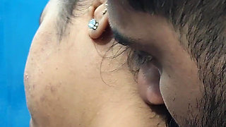 Hot Ass Kiss and Ass Romance in Nighty