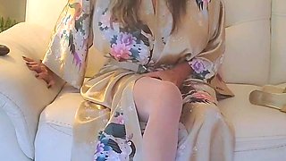Blonde emo amateur solo masturbation