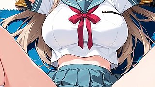 Blonde sailor creampied on bed brunette hospital fucked fest