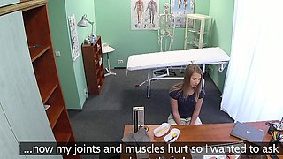 FakeHospital Innocent blonde gets the doctors massage