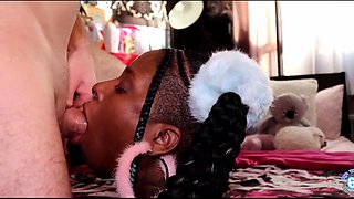 Nick Neversofts Deepthroat Doll Gags on Facefuck POV