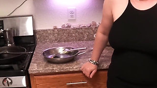 Stepmom Gets It in the Kitchen From Her Stepson After the Divorce
