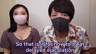 Delayed ejaculation improvement! Ejaculation in a position that is easy to live by increasing sensitivity with tight onaho handjob