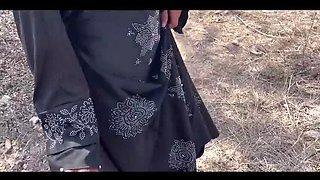 Indian Desi Muslim Girl Cheating on Boyfriend - Rough Outdoor Sex with Village Boy in Jungle - Hindi Audio