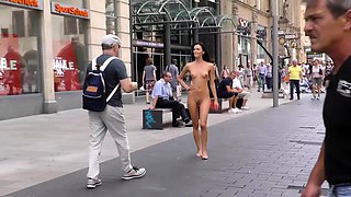 Nude in Public Kira