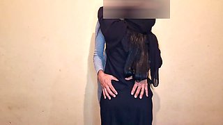 Muslim Girl Wearing a Hijab, 18 Years Old