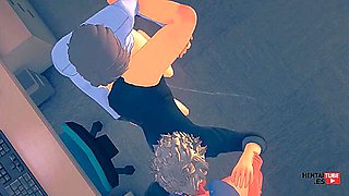 Persona 5 Yaoi - Ryuji Sakamoto In Middle Of A Threesome With Car Toon
