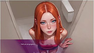 Car Toon In Horny Cheating Wife Fucked By A Stranger In Public Toilet - 3d Hentai Animated Porn - Mila Ai