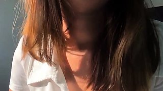 Naughty Brazilian College Student Plays with Her Sex Toy