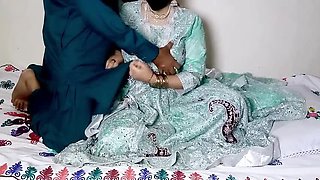 Desi Bride First Night Hardcore Fuck - Wedding Night Sex with Hot Indian Wife