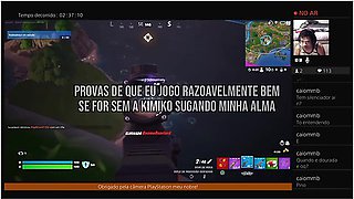 Qrozne Challenge Ep 04 - Boquete Na Live De Fortnite Ft. Ariane Kimiko