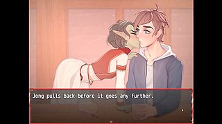 Voice over harem adventure in another world full of first kisses and romantic moments