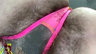 Simone Soros - Pull Simone Soros panties to the side to