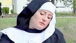 Hot Young Nun Peggy Fucked By A Big Hard Cock With Linda Logan, Vicky Leander And Gina Blonde