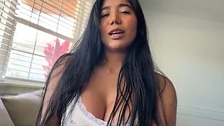 Horny Latina Step Sister Fucks For A Creampie - Diabella Eclair & Scott Stark POV