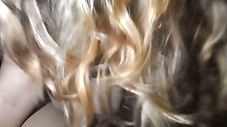 Married Blonde Sucks My Cock