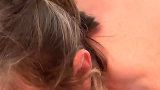 POV Blowjob From MILF in Naughty Schoolgirl Outfit