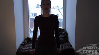 18yo Anusha First Time Solo Play