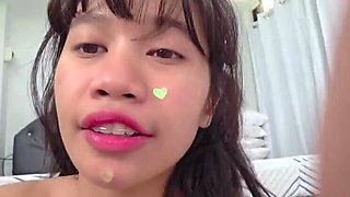 Insanely Alluring Asian Teen Gives Full Body Tour in POV Close-Up