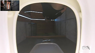 Pissing and Fingering Myself Right in Front of You in the Toilet